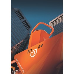 Maquina de proectar yeso y mortero PFT G4 - 400V 2